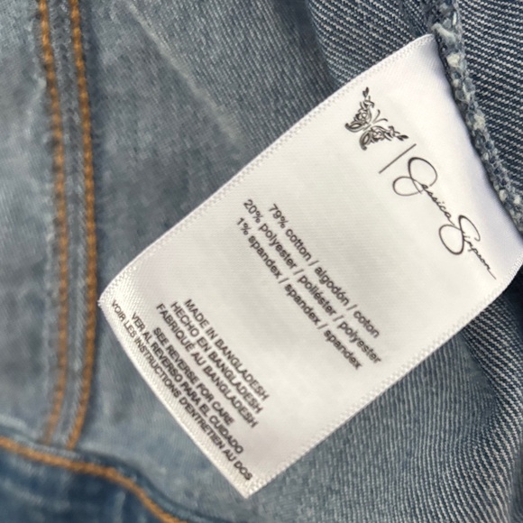 Jessica Simpson Jean Jacket 🔹Classic Blue NWOT - Picture 4 of 5